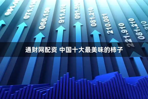 通财网配资 中国十大最美味的柿子
